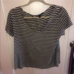 Black/White striped tshirt